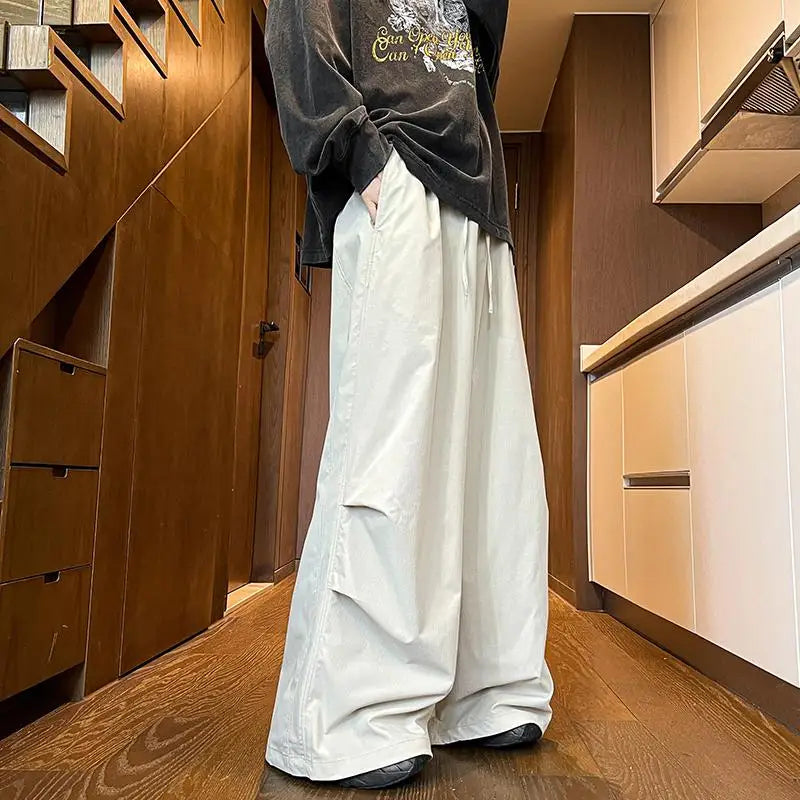 Extra Large Wide Leg Cargo Pants