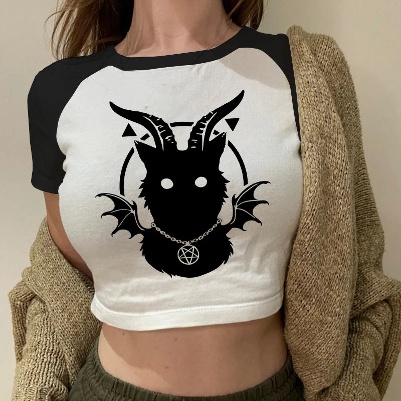 Sultry Future Star Sexy Crop T-Shirt