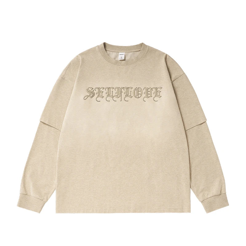Inflation 3D Puff Printed Layered T-Shirt
