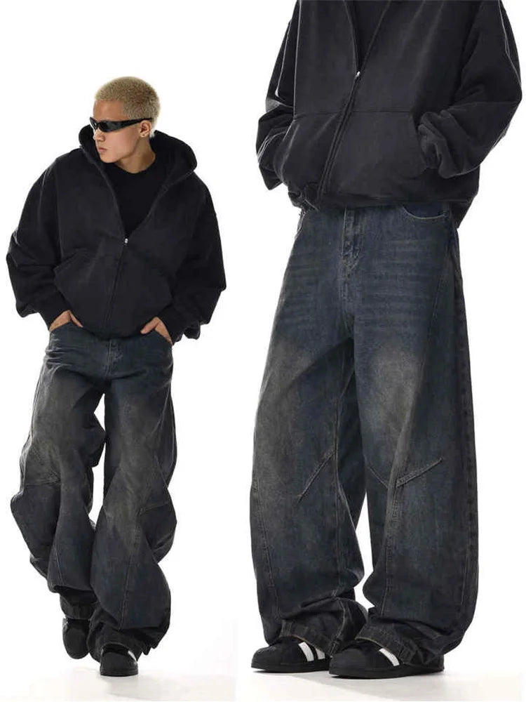 High Quality Trendy Wide Leg Jeans