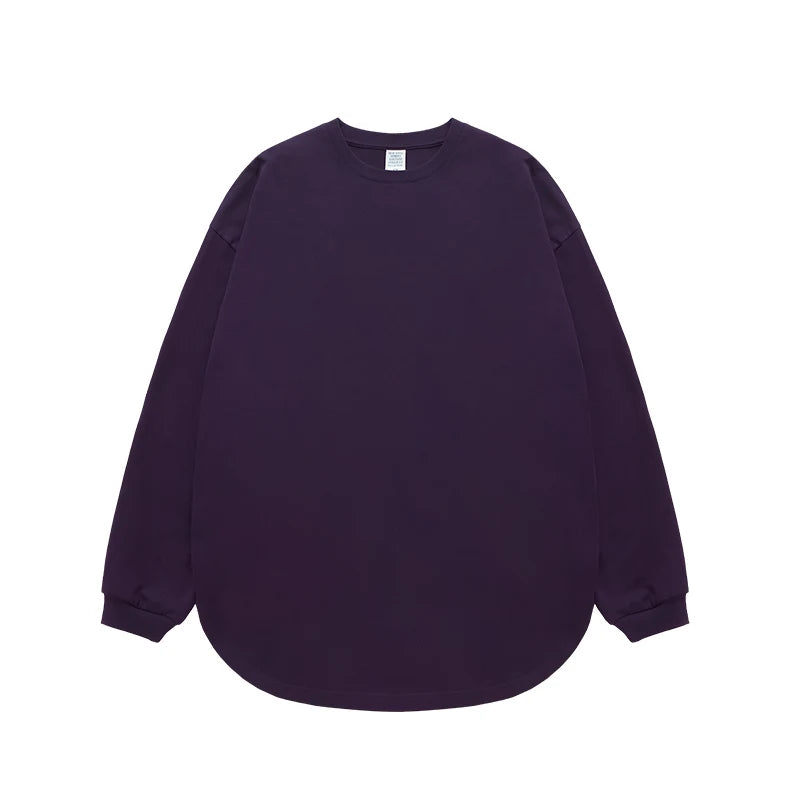 Oversized Basic Long Sleeve T-Shirt