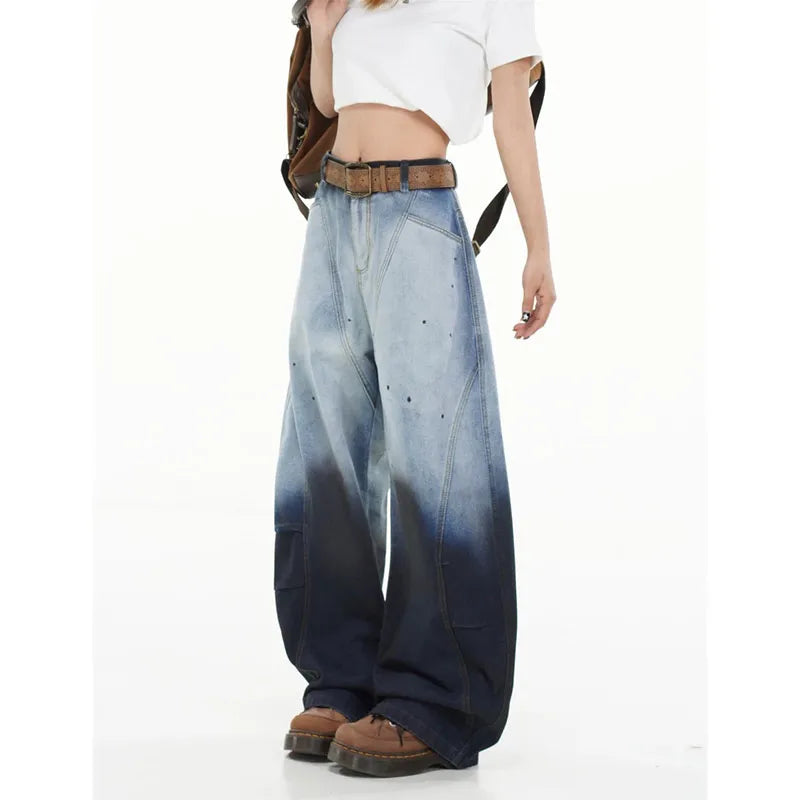 Vintage Low Rise Baggy Boyfriend Jeans