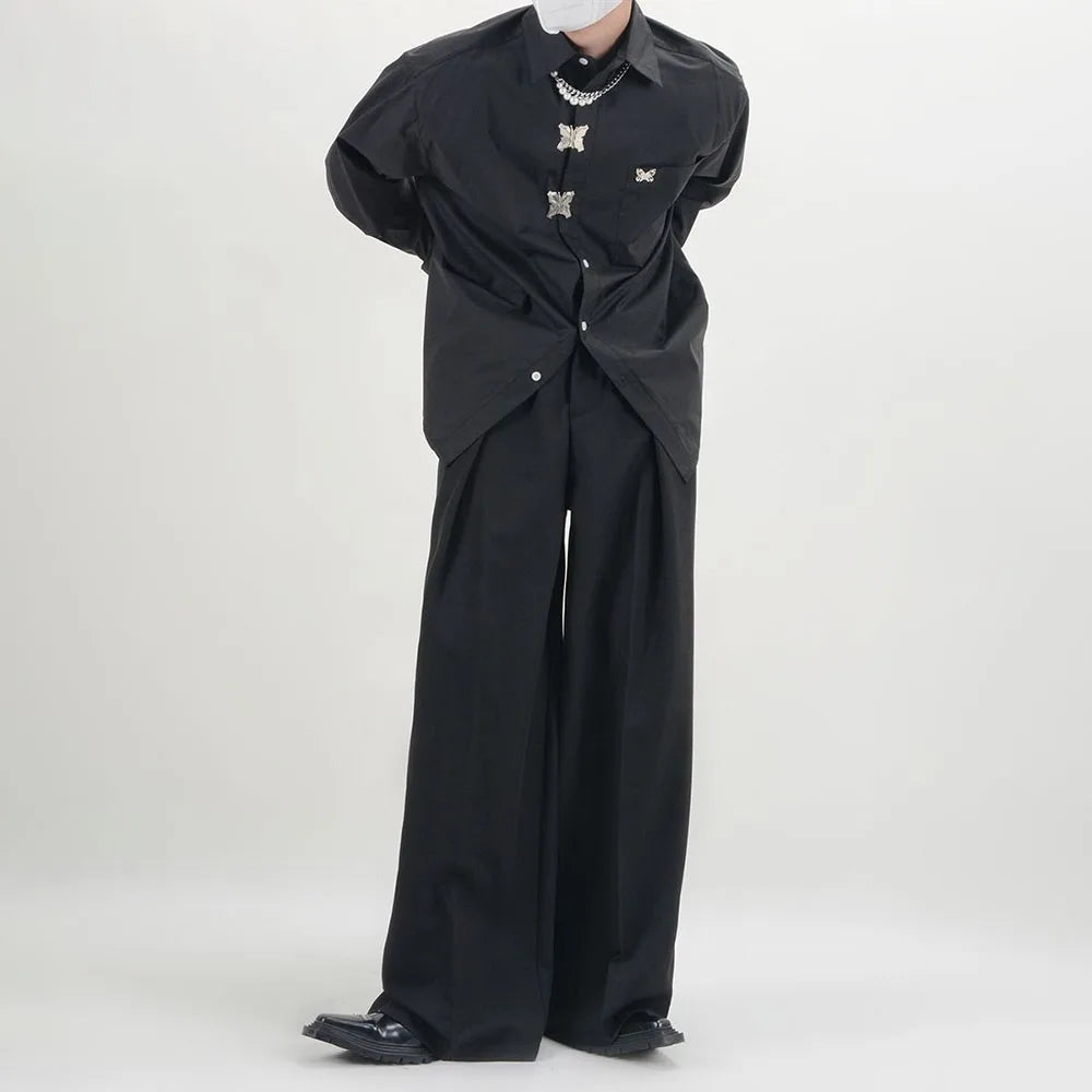 Loose Wide Leg Dress Pants