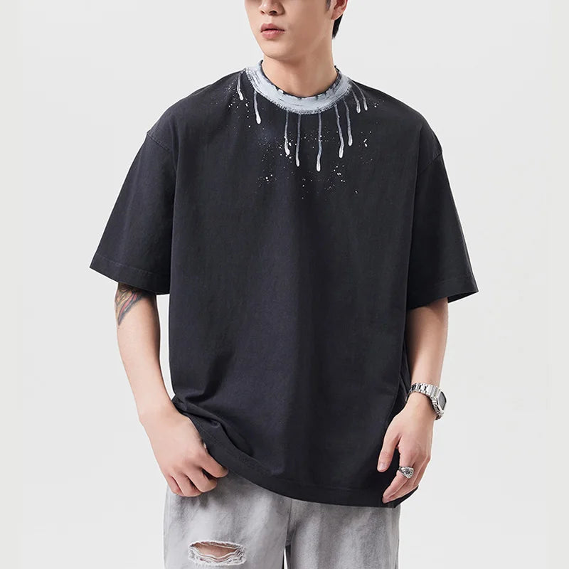 Loose Fit Casual Cotton T-Shirt