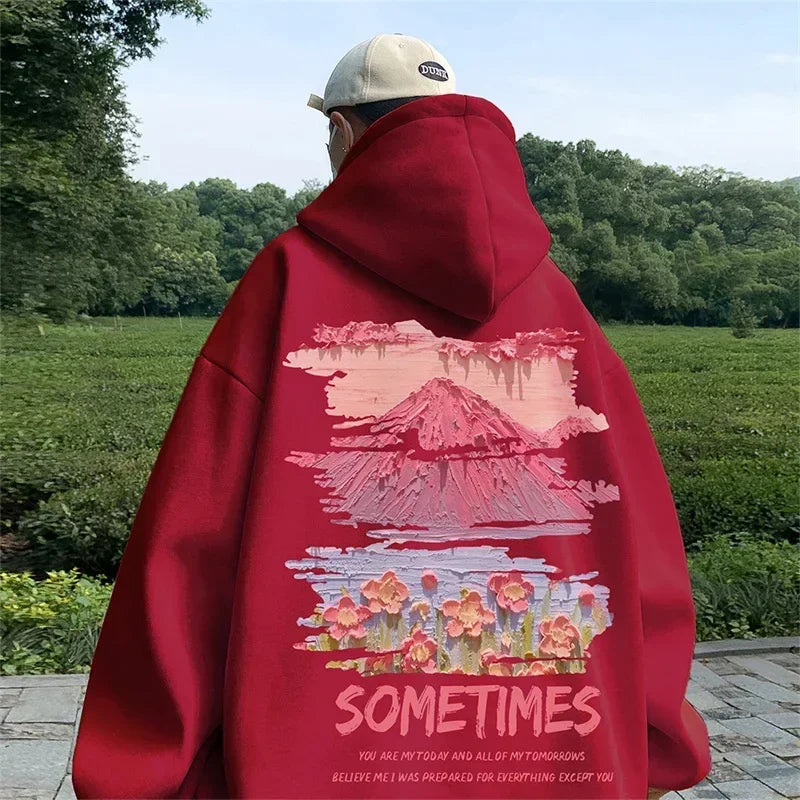 Oversized Hoodie with Hat