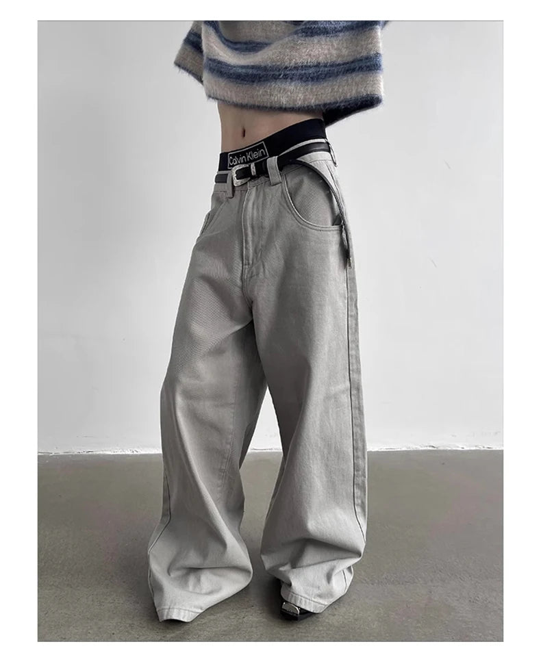Flowy Wide Leg Pants Autumn