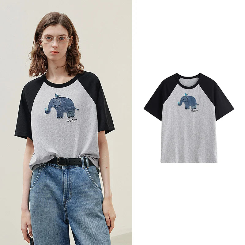 Stylish Womens Short Sleeve T-Shirt