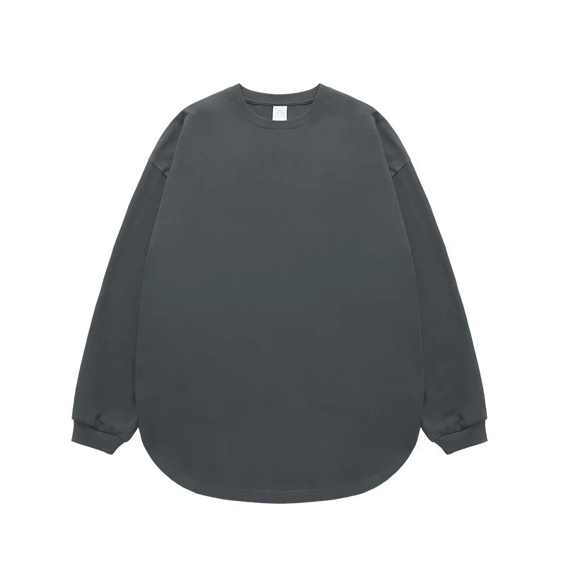 Oversized Basic Long Sleeve T-Shirt