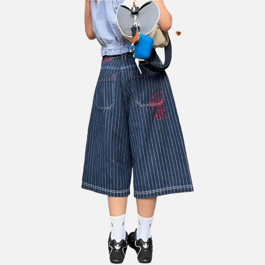 Vintage Oversize Y2K Style Denim Jorts