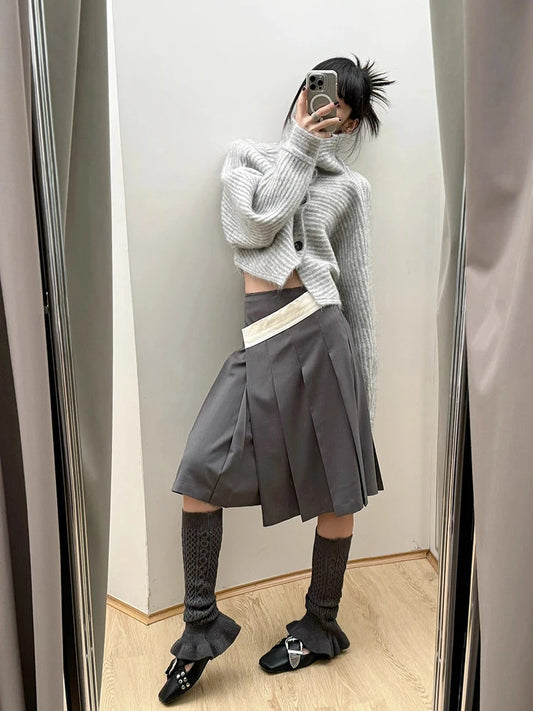 Cozy Loose Knit Turtleneck Sweater