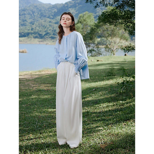 Lyocell Cotton Round Neck Doll Shirt