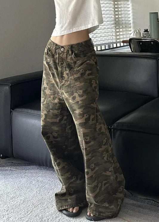 Vintage 90s Style Wide Leg Jeans