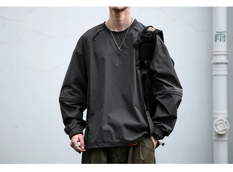 Waterproof Crew Neck Sweatshirt