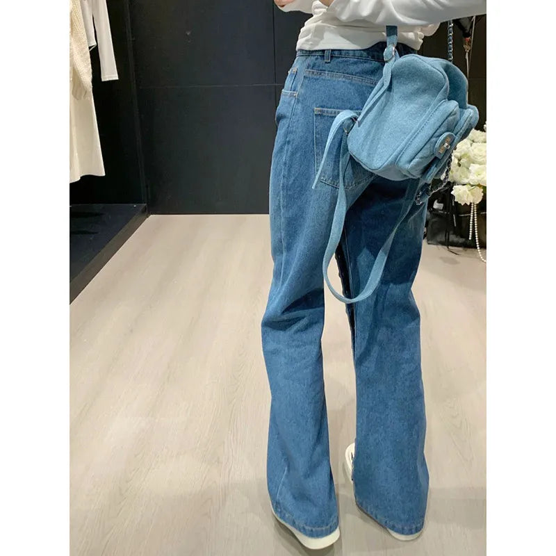 Vintage High Waisted Blue Denim Jeans