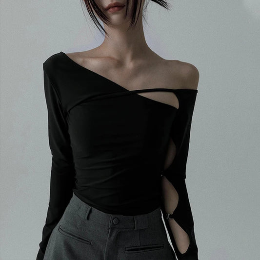 Elegant Gothic Vintage Long Sleeve T-Shirt