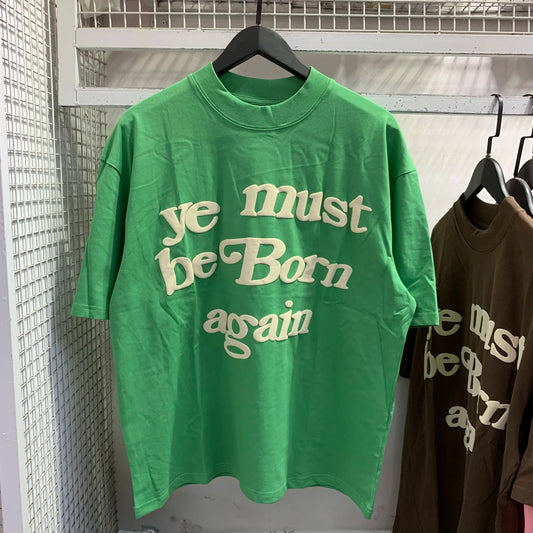Green Puff Sleeve Kanye West T-Shirt