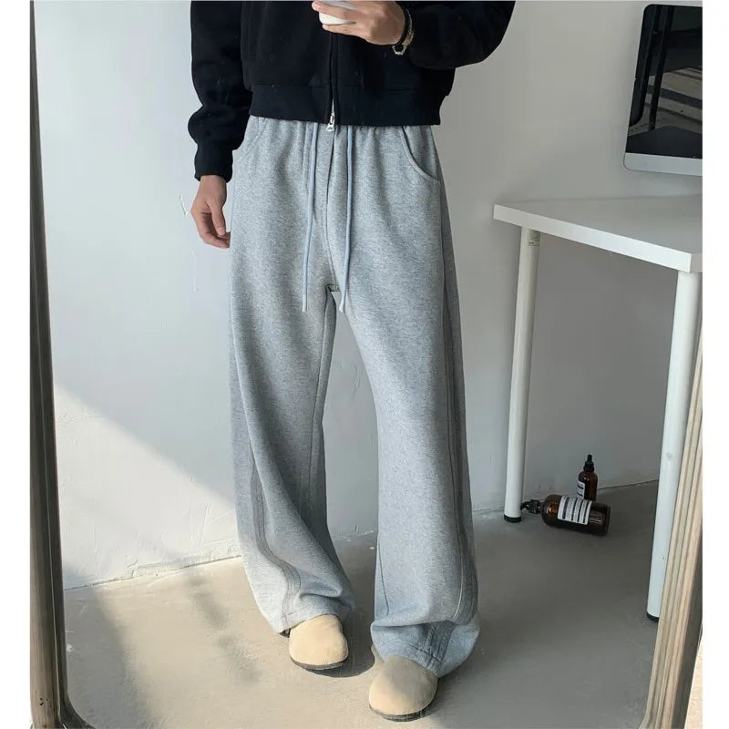 Neutral Wide Leg Outdoor Sports Pants