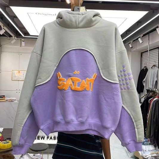 Colorful Vintage Saint of God Hoodie