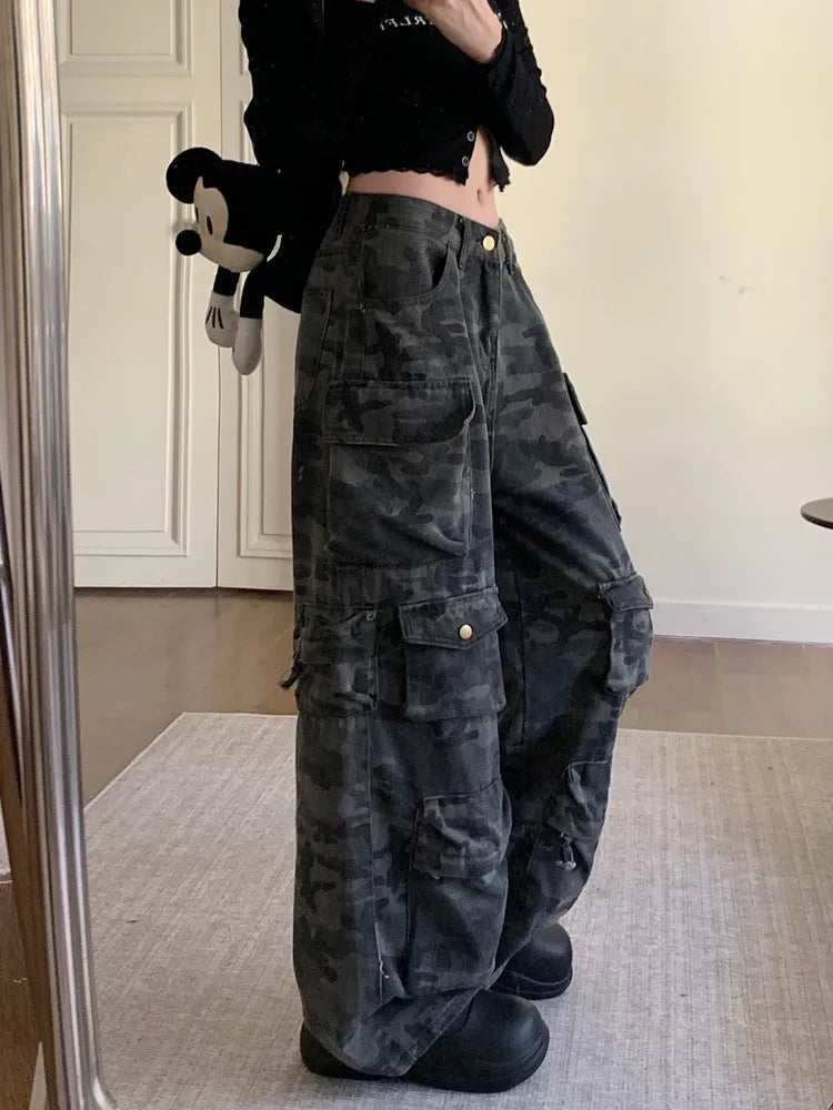 Trashy Y2K Camo Cargo Pants