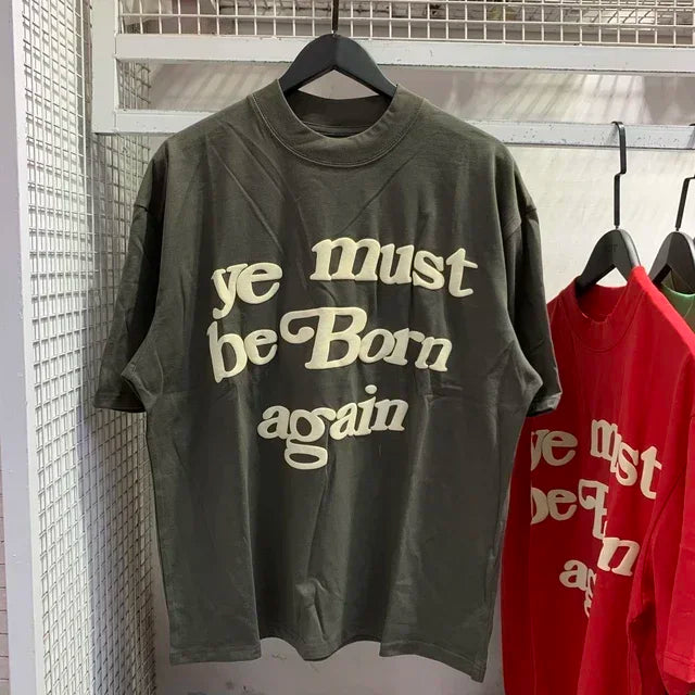 Green Puff Sleeve Kanye West T-Shirt