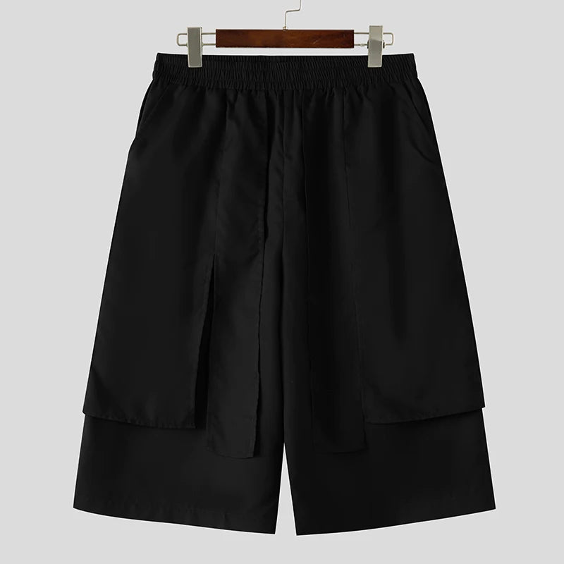Stylish Korean Loose Fit Cropped Shorts