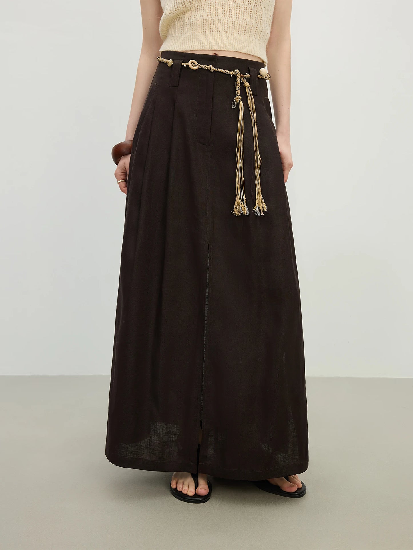 Summer Vacation Style Oversized Lounge Skirt