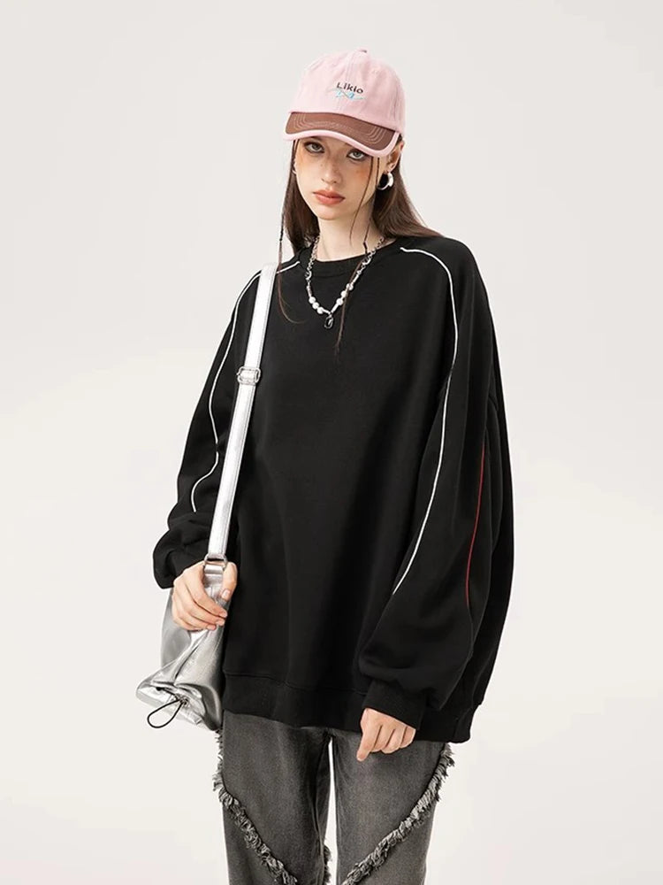 Autumn Round Neck Loose Sweaters