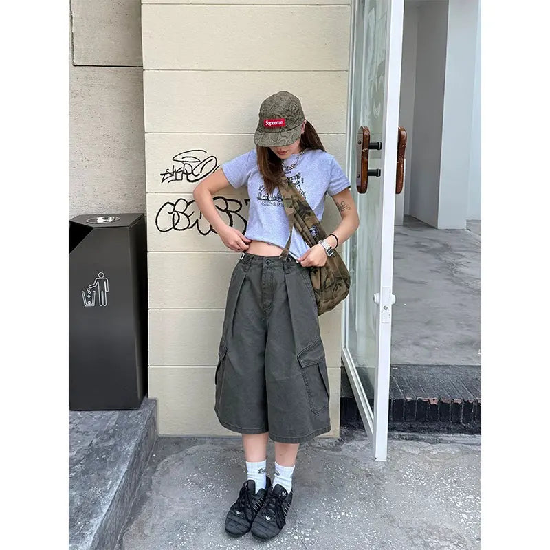 Green High Waist Slim Fit Jeans