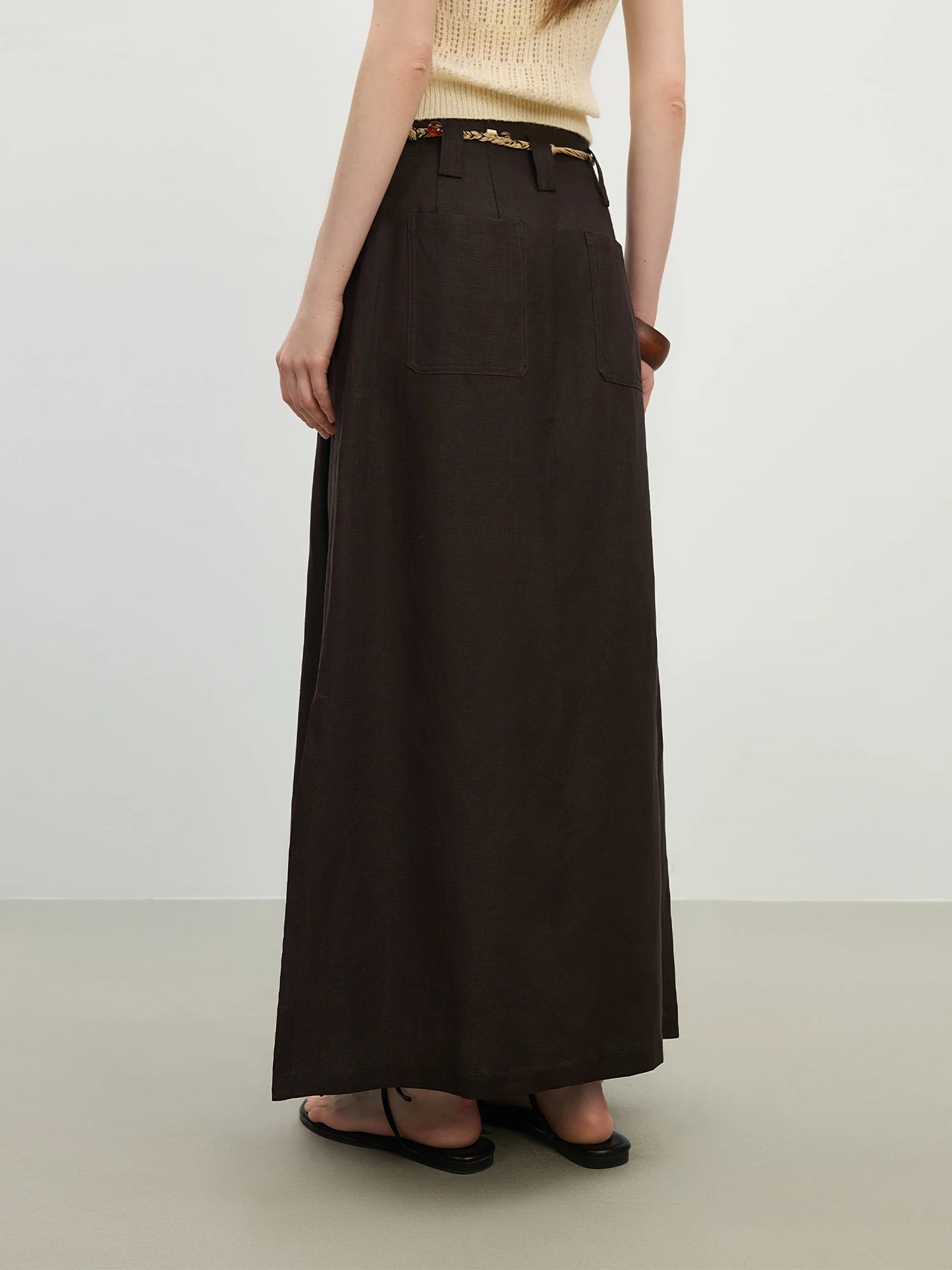 Summer Vacation Style Oversized Lounge Skirt