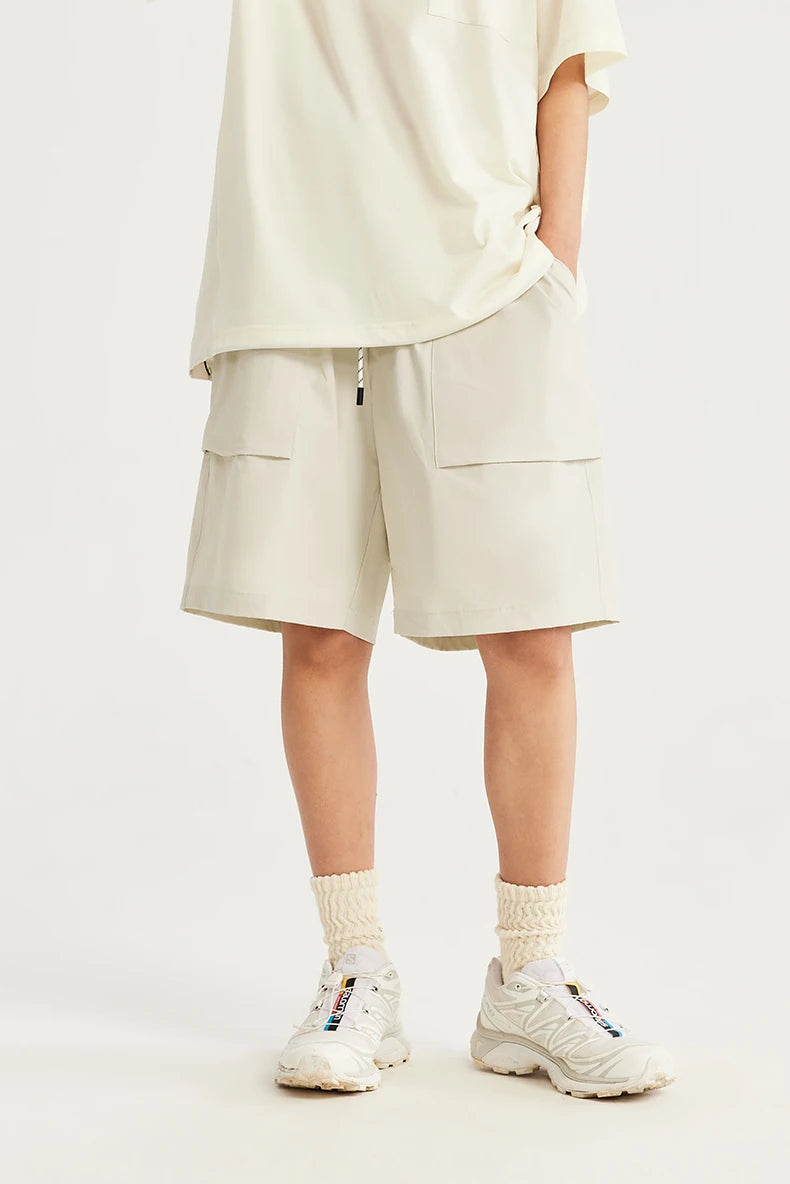 Breathable Lightweight Elastic Cargo Shorts