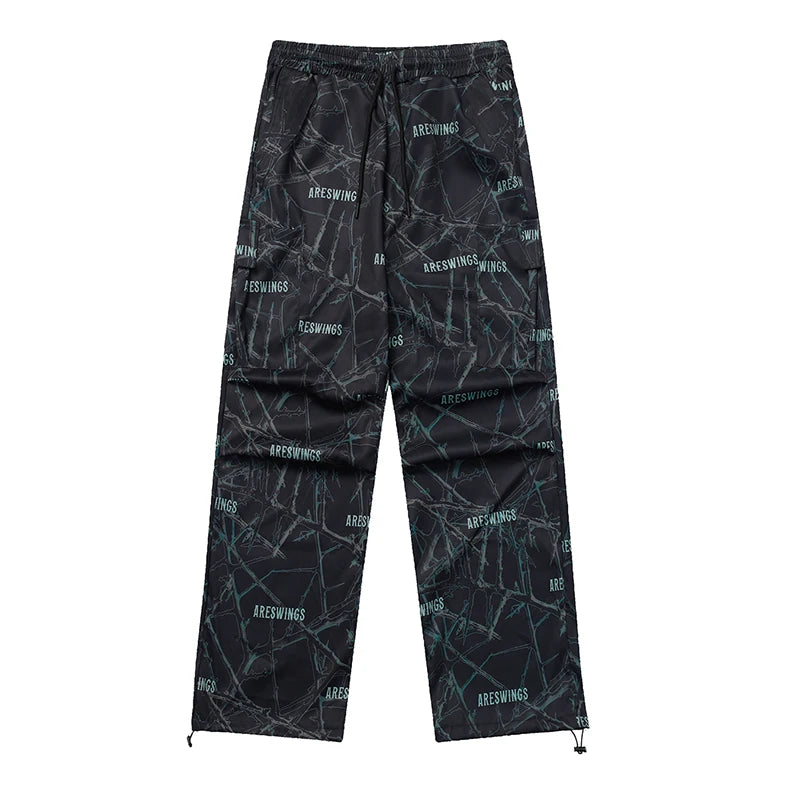 Pink Thorn Camouflage Cargo Pants