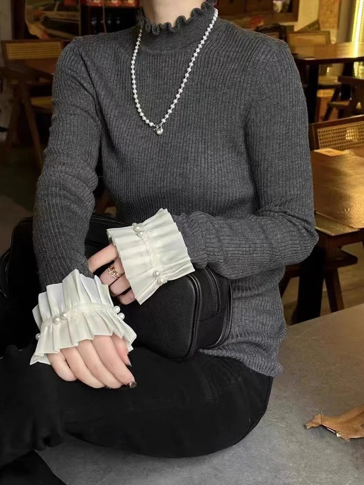 Cozy Knit Turtleneck Sweater