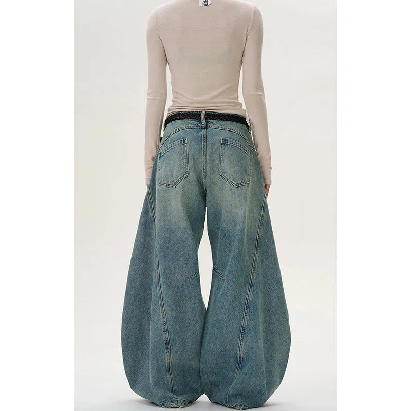 Vintage High Waisted Spring Jeans