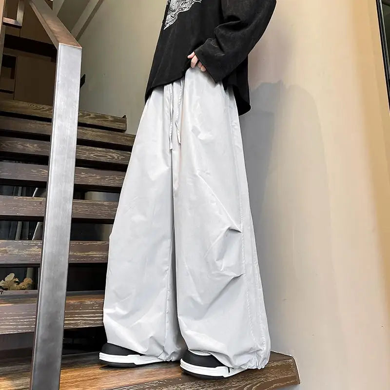 Extra Large Wide Leg Cargo Pants