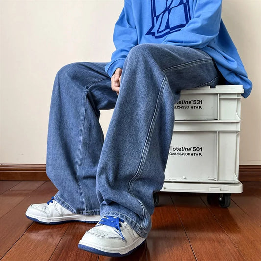 Baggy Korean Street Man Jeans