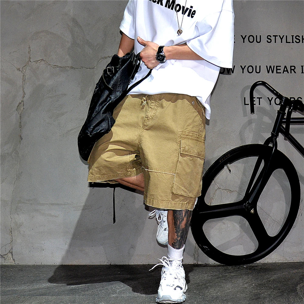 Oversized Baggy Cargo Shorts