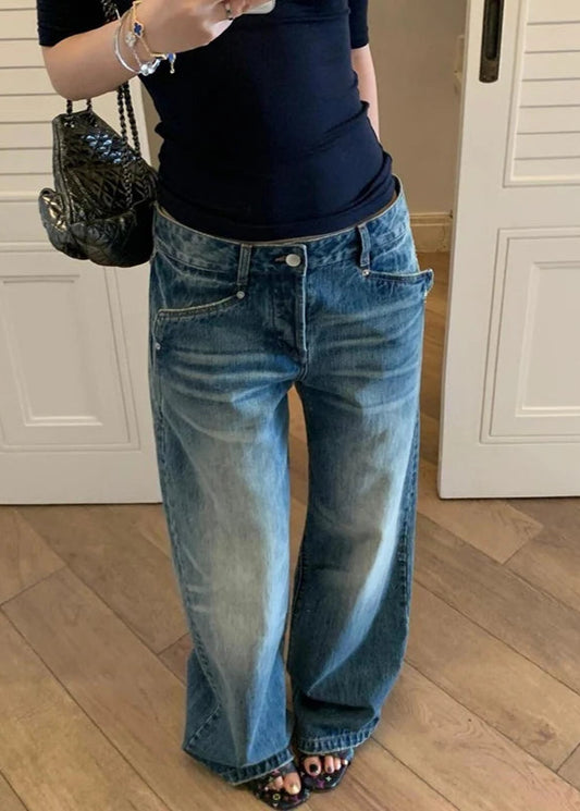 Vintage Oversize Denim Jeans Trousers Jeans