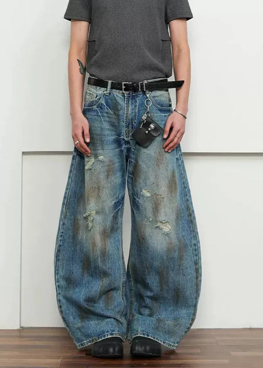 High Waist Oversized Wide Leg Jeans