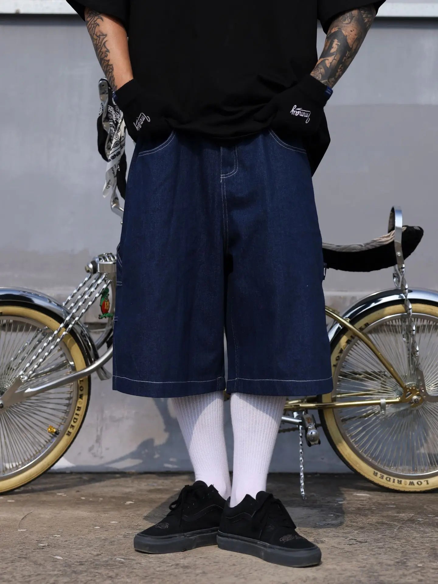 Baggy Wide Leg Denim Summer Shorts