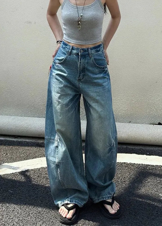 Vintage High Waisted Blue Jeans