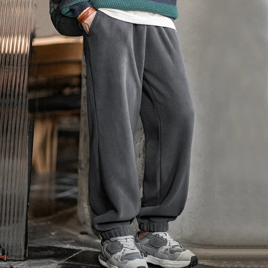 Cozy Fleece Cuffed Sweatpants