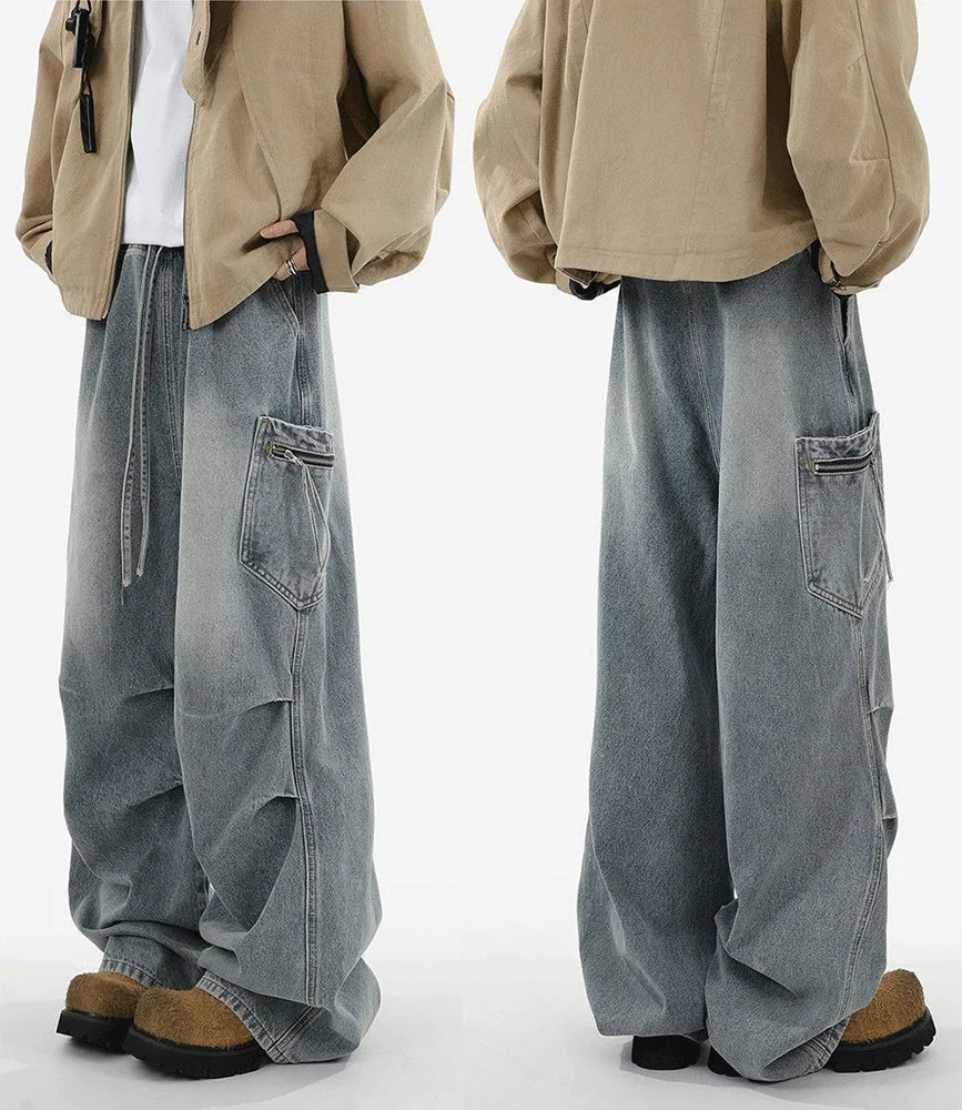 High Quality Trendy Wide Leg Jeans