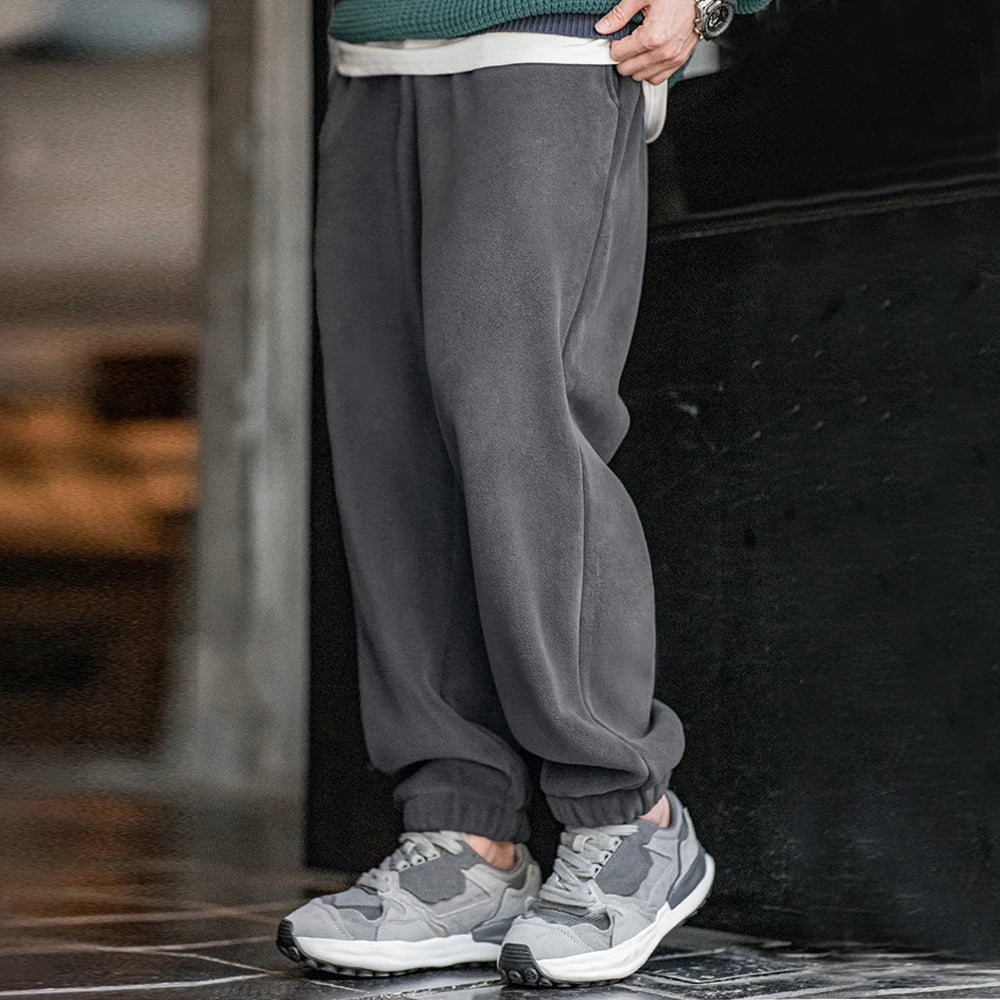 Cozy Fleece Cuffed Sweatpants