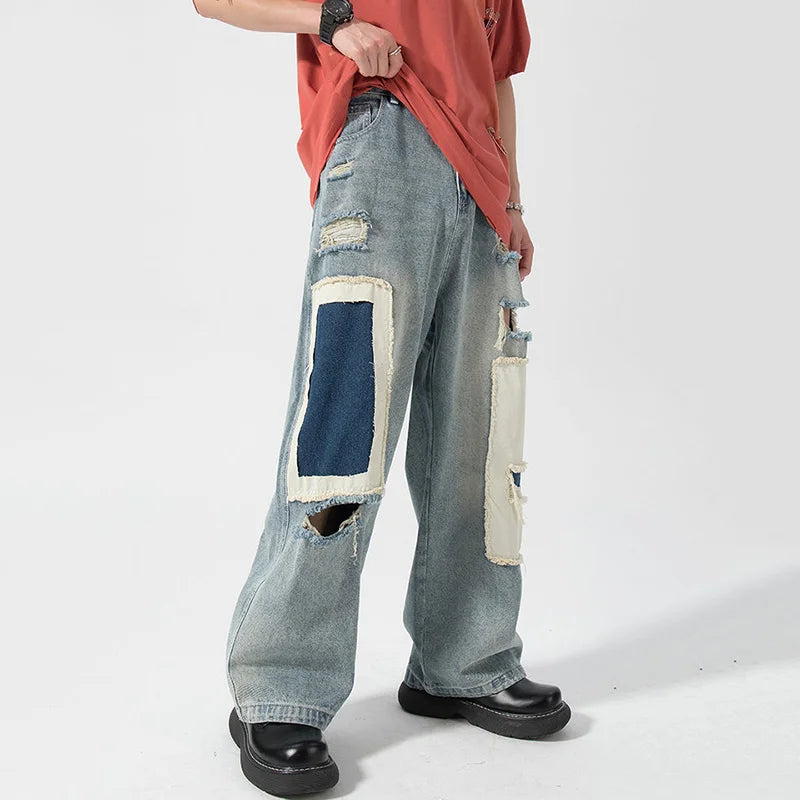 High Street Casual Beggar Jeans