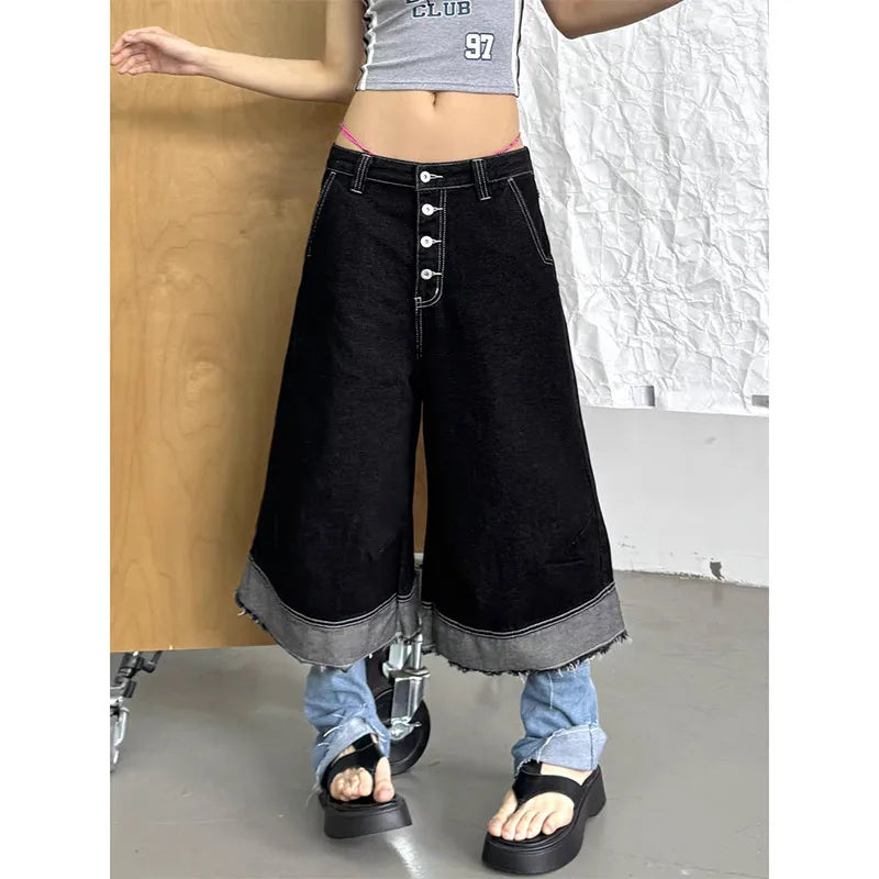 Vintage Low Rise Denim Shorts