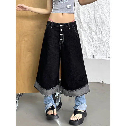 Vintage Low Rise Denim Shorts