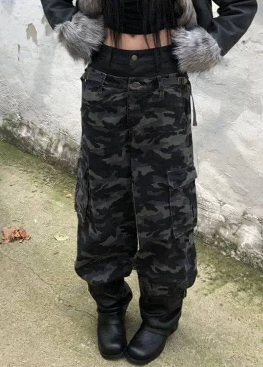 Vintage Camouflage Cargo Pants