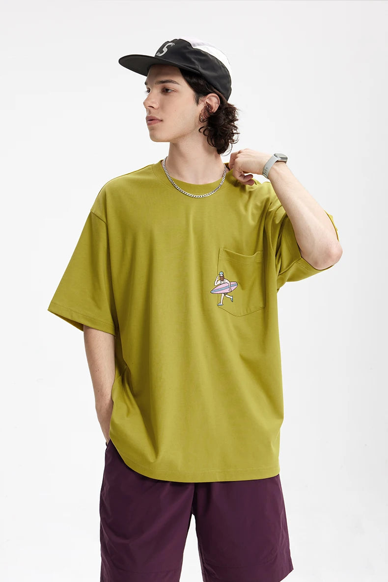 Cool Touch Quick Dry Embroidered T-Shirt