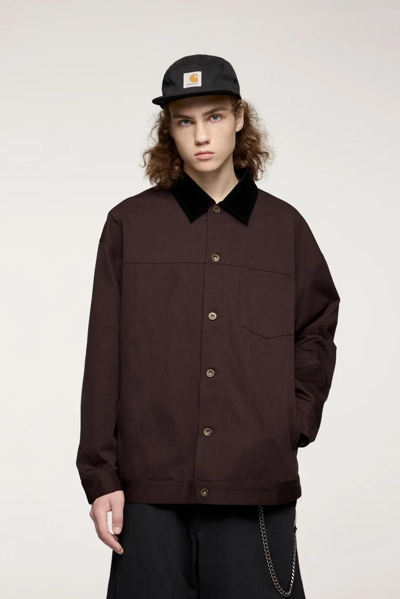 Durable Detroit Cargo Jacket with Corduroy