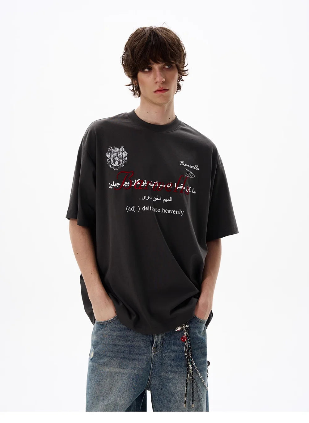 Embroidered Vintage Summer Cotton T-Shirt